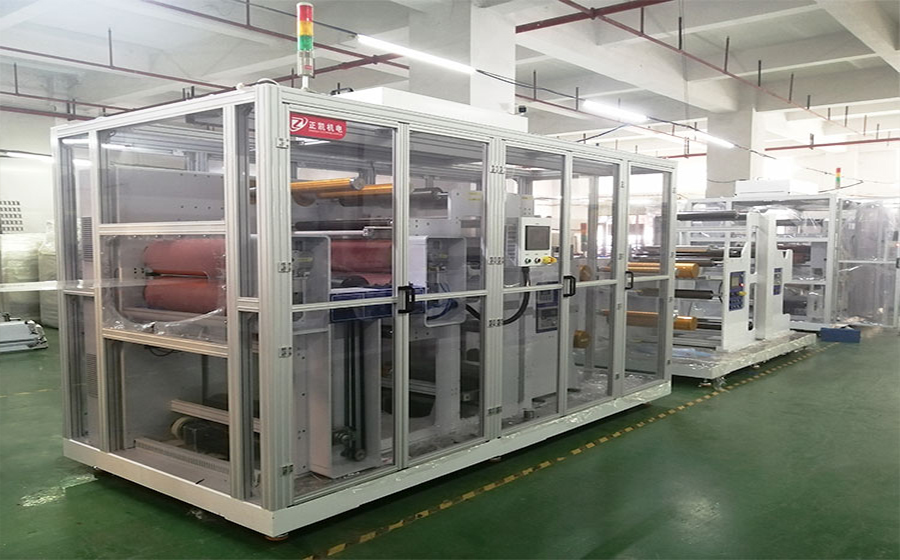 金属蚀刻收卷机