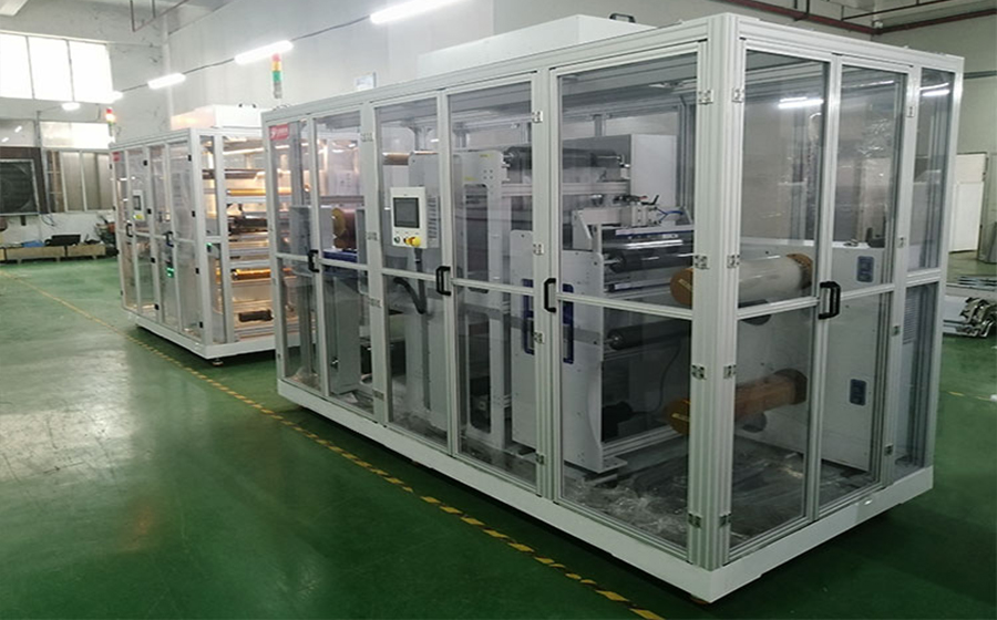 金属蚀刻收卷机