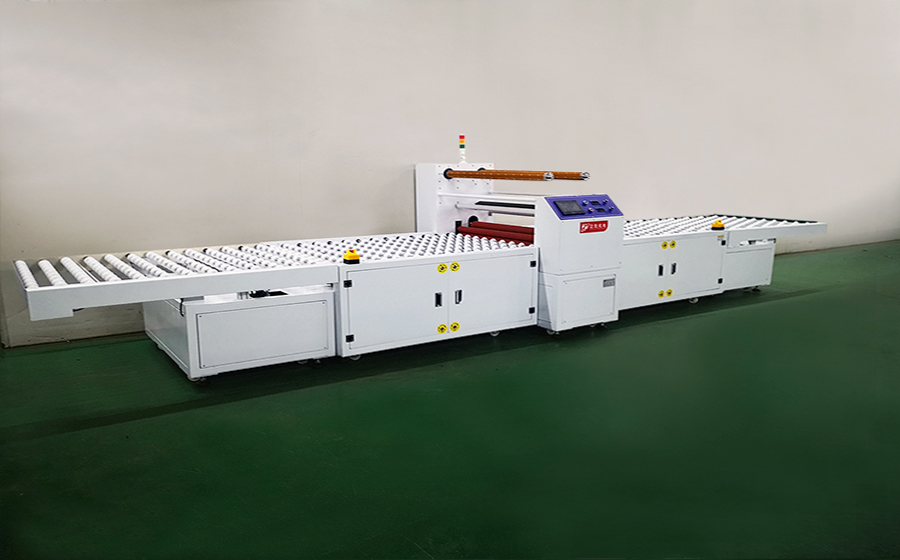 玻璃减薄覆膜机