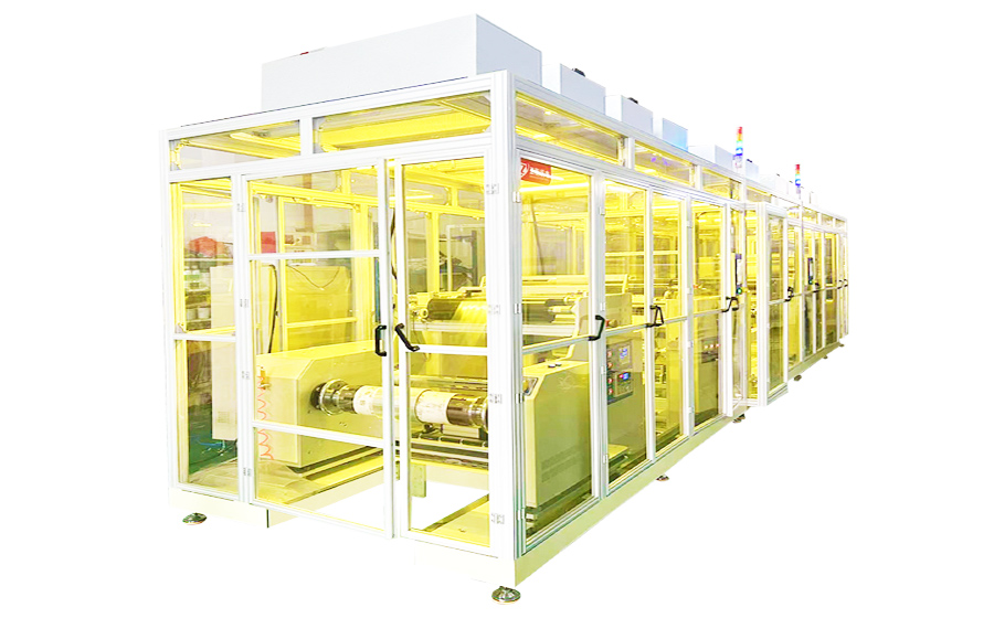 卷对卷收放料机