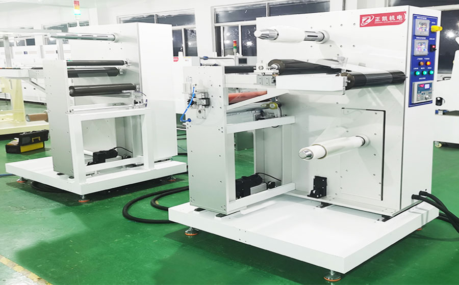 卷对卷收放料机器